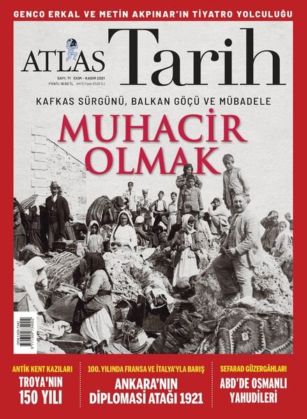 Atlas Tarih – Kasim 2021 Cover