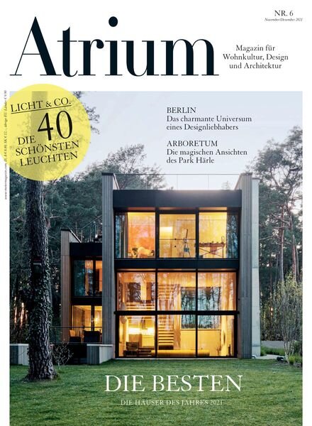 Atrium Germany – November 2021 Cover