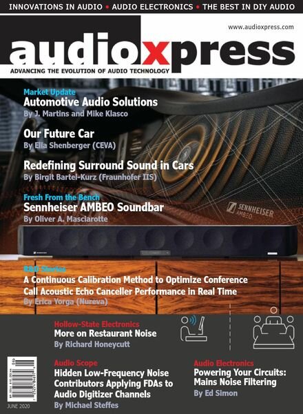audioXpress – June 2020 Cover