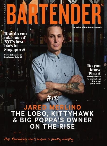 Australian Bartender – January 2017 Cover