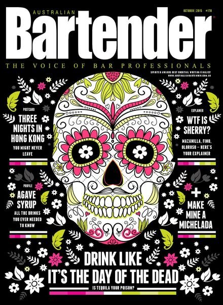 Australian Bartender – October 2015 Cover