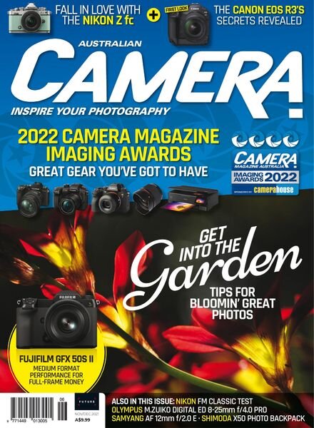 Australian Camera – November-December 2021 Cover