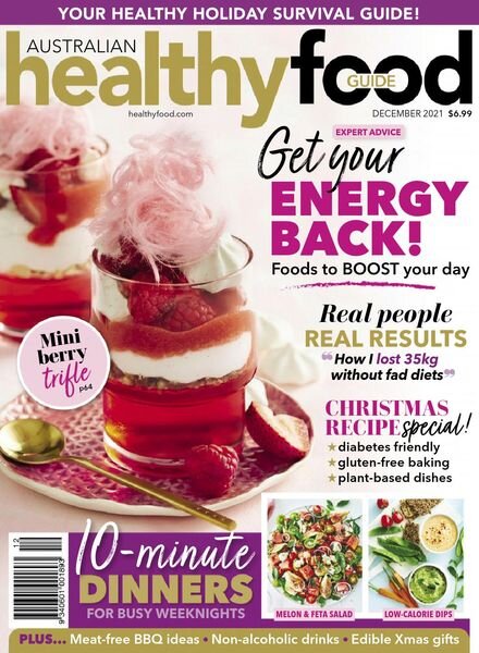 Australian Healthy Food Guide – December 2021 Cover