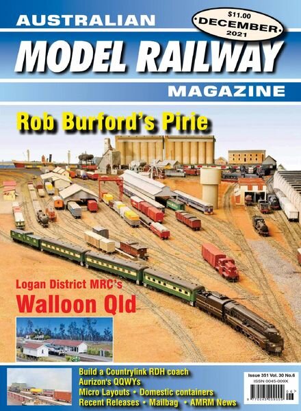 Australian Model Railway Magazine – December 2021 Cover