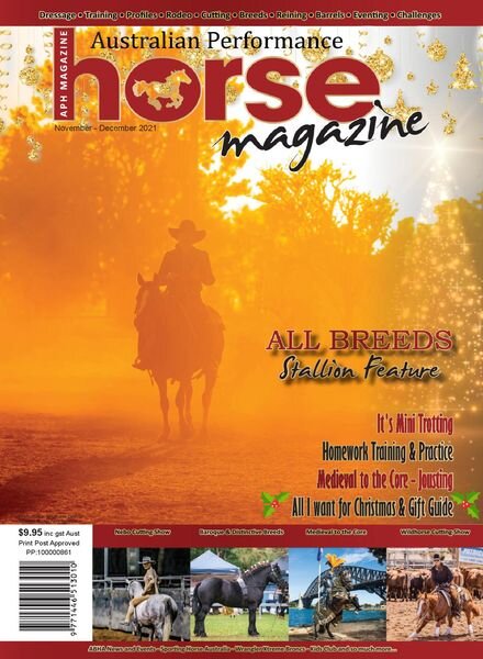 Australian Performance Horse Magazine – November 2021 Cover
