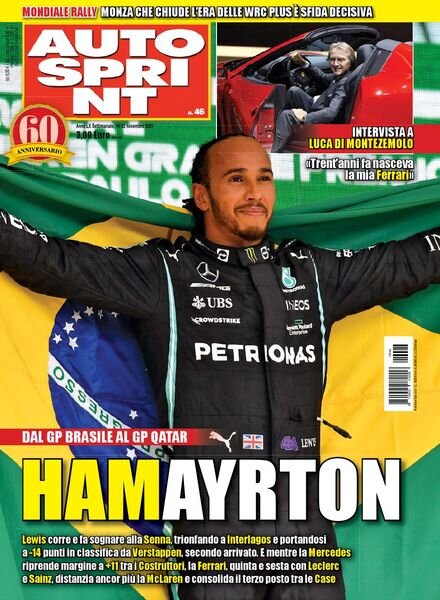 Auto Sprint – 16 Novembre 2021 Cover
