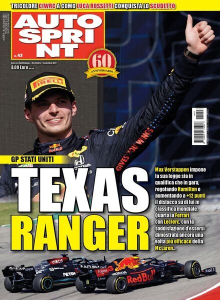 Auto Sprint – 26 Ottobre 2021 Cover