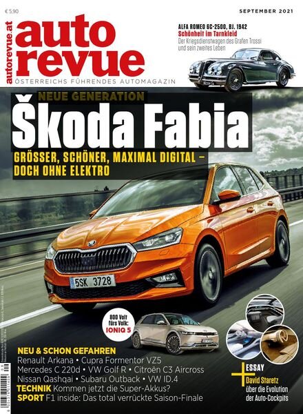 autorevue – September 2021 Cover