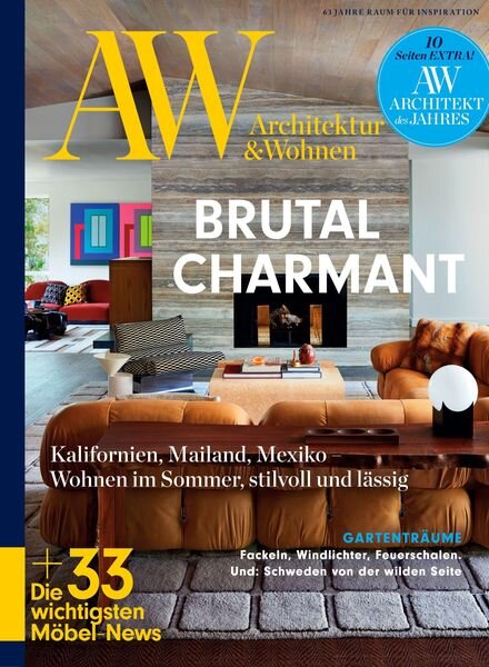 AW Architektur & Wohnen – Juli 2020 Cover