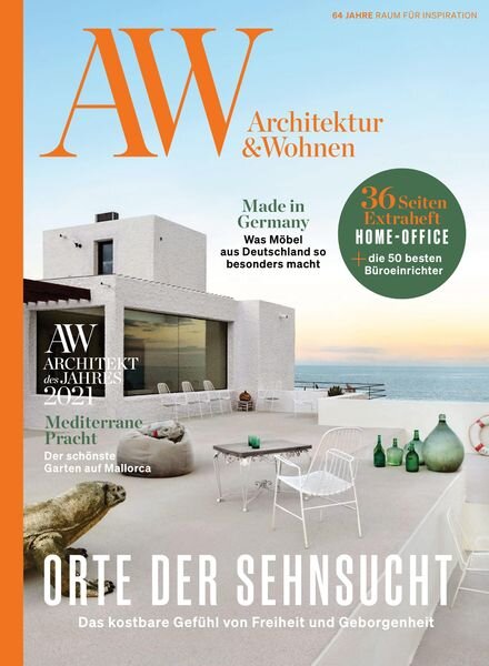 AW Architektur & Wohnen – Juli 2021 Cover