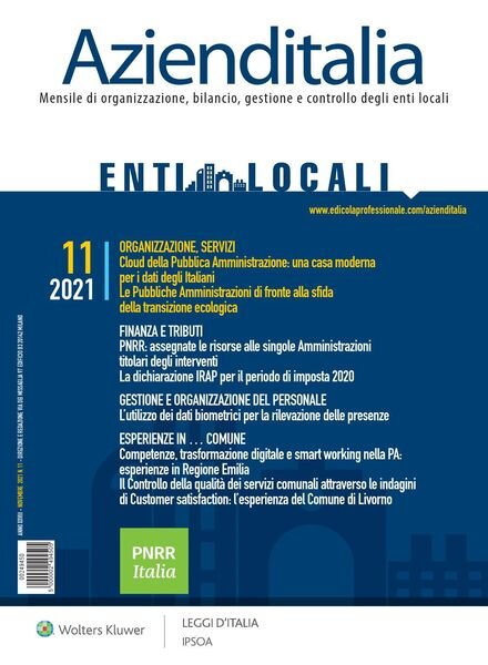 Azienditalia – Novembre 2021 Cover