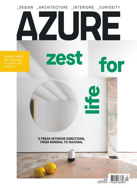 Azure – November 2021 Cover