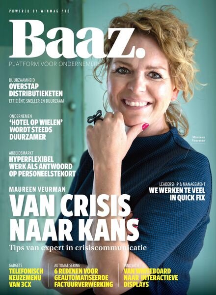 BAAZ – 12 november 2021 Cover