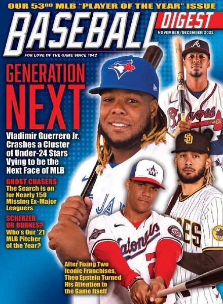 Baseball Digest – November-December 2021 Cover