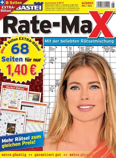 Bastei Rate-Max – Oktober 2021 Cover