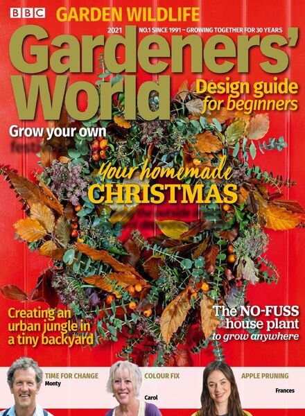 BBC Gardeners’ World – December 2021 Cover