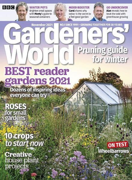 BBC Gardeners’ World – November 2021 Cover