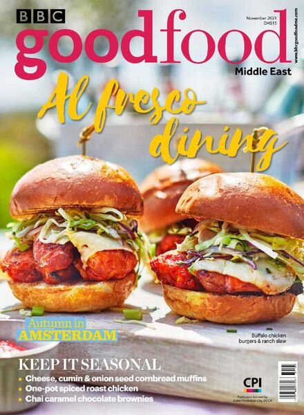BBC Good Food Middle East – November 2021 Cover