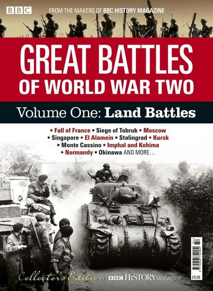 BBC History – Great Battles of World War Two – Volume One Land Battles – May 2020 Cover
