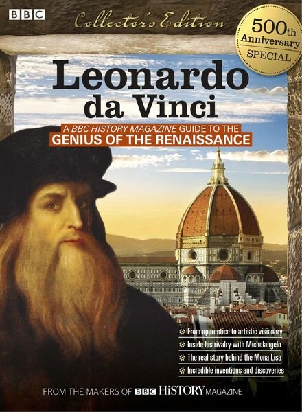 BBC History – Leonardo da Vinci – February 2020 Cover