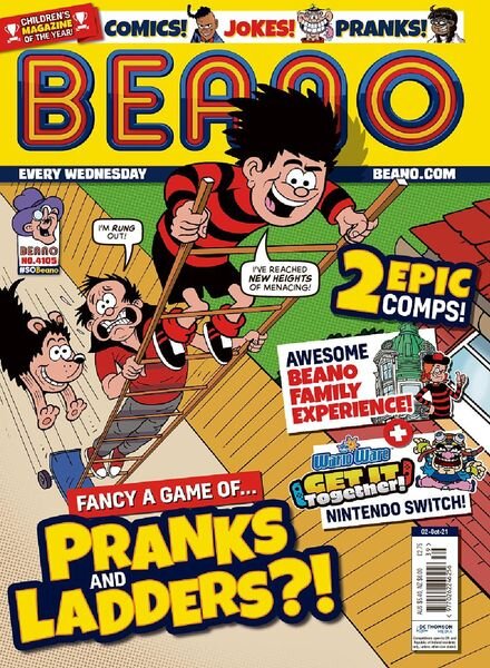 Beano – 2 October 2021 Cover