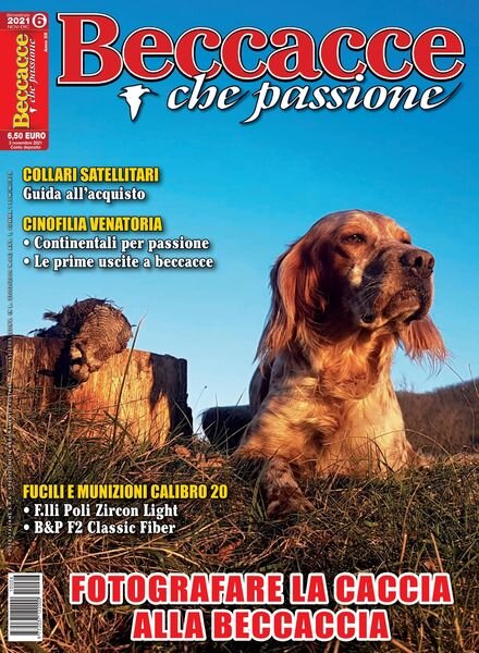 Beccacce Che Passione – novembre 2021 Cover