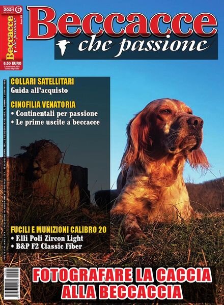 Beccacce Che Passione – Novembre-Dicembre 2021 Cover