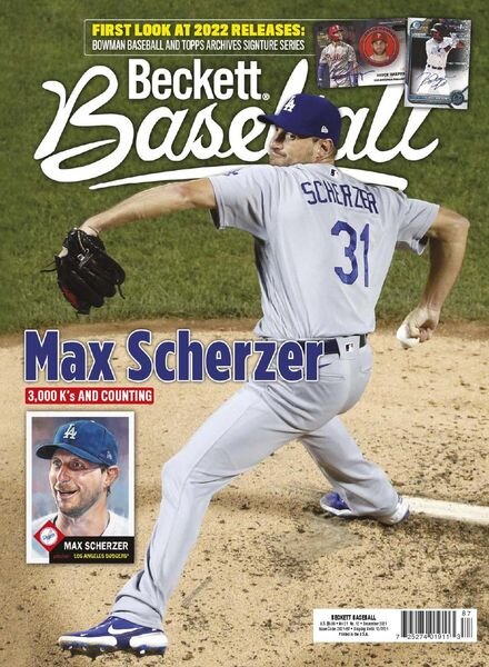 Beckett Baseball – December 2021 Cover