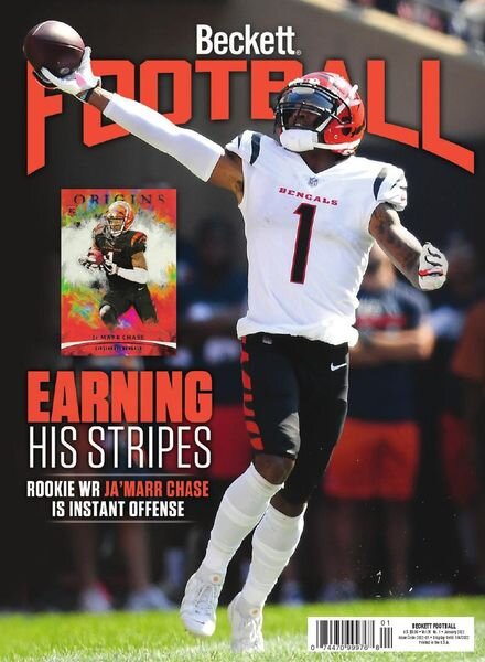 Beckett Football – January 2022 Cover