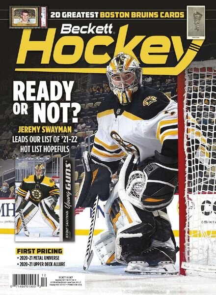 Beckett Hockey – December 2021 Cover