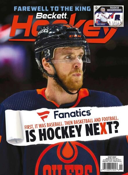 Beckett Hockey – November 2021 Cover
