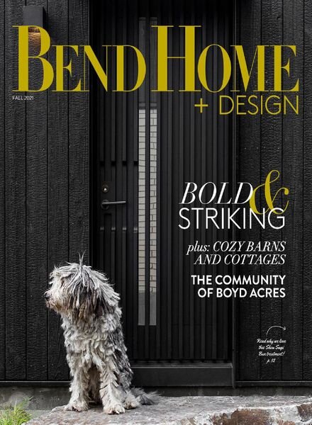Bend Home + Design – Fall 2021 Cover