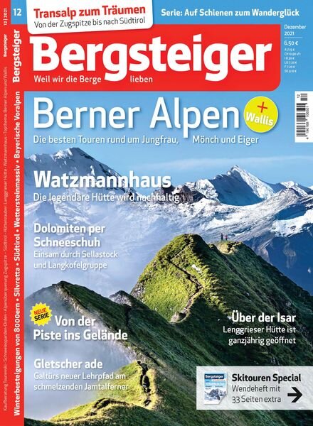Bergsteiger – Dezember 2021 Cover