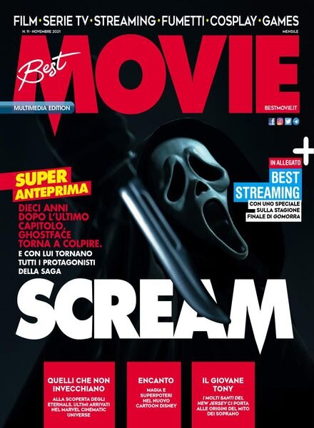 Best Movie – Novembre 2021 Cover