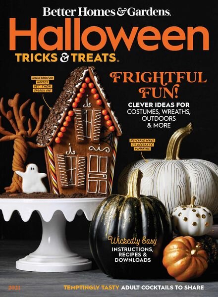 Better Homes & Gardens – Halloween Tricks & Treats – July 2021 Cover