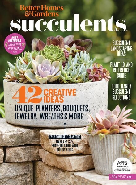 Better Homes & Gardens – Succulents – April 2020 Cover