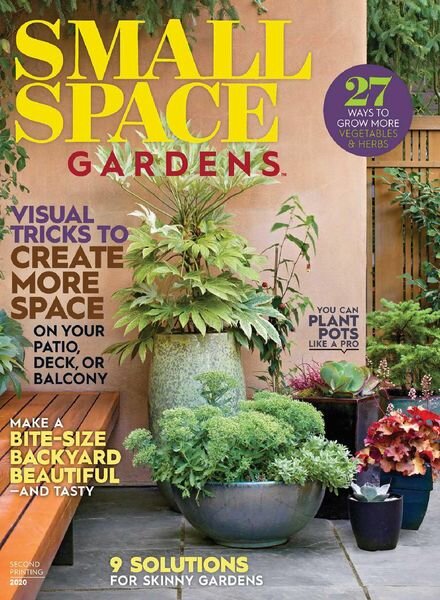 Better Homes and Gardens – Small-Space Gardens – March 2020 Cover