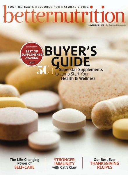 Better Nutrition – November 2021 Cover