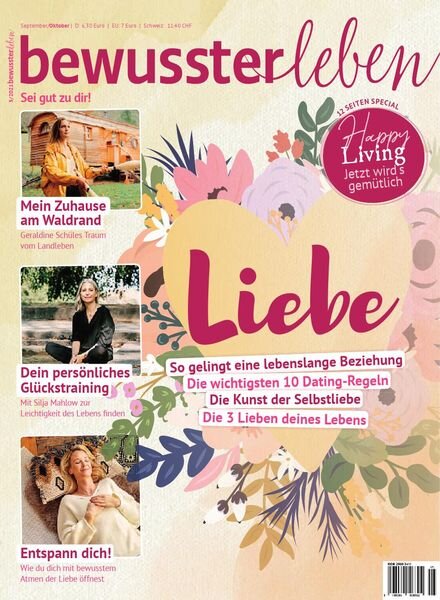 Bewusster Leben – September-Oktober 2021 Cover