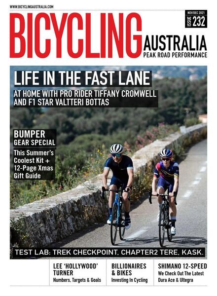 Bicycling Australia – November-December 2021 Cover