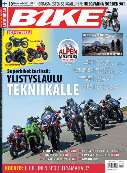 Bike Finland – marraskuu 2021 Cover