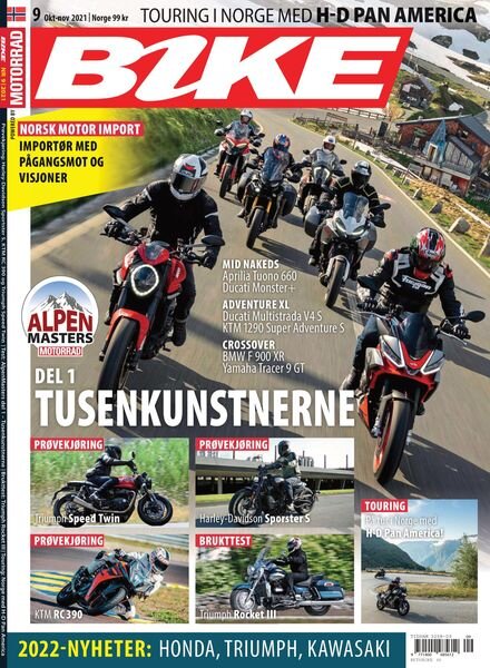 Bike Norge – 30 september 2021 Cover