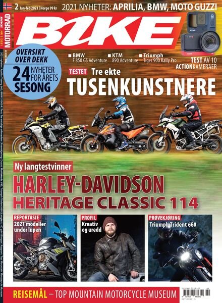 Bike Norge – januar 2021 Cover