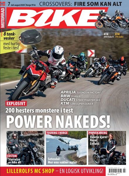 Bike Norge – juli 2020 Cover