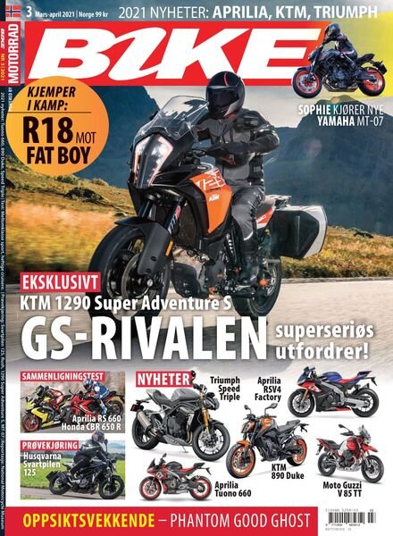 Bike Norge – mars 2021 Cover