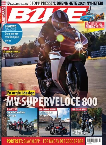 Bike Norge – november 2020 Cover