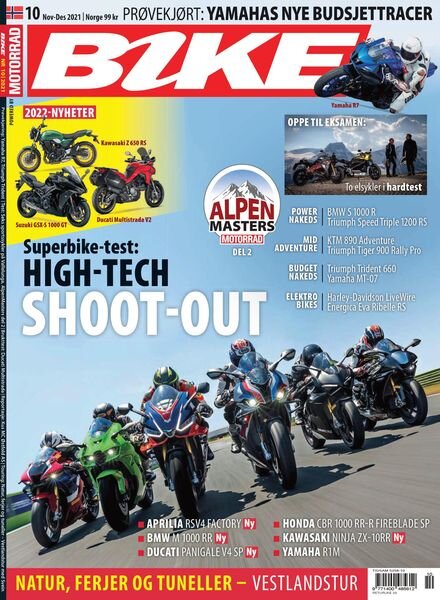 Bike Norge – november 2021 Cover