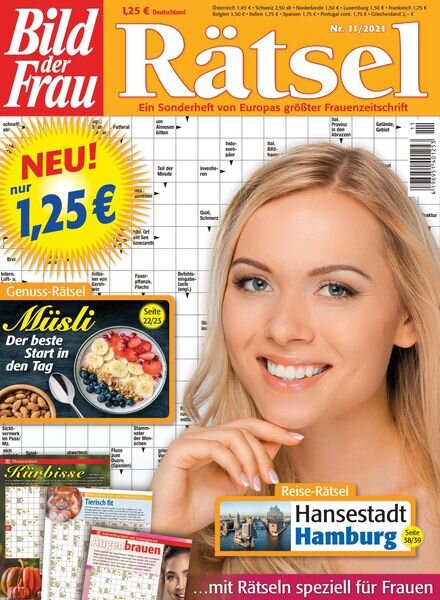 Bild der Frau Ratsel – November 2021 Cover