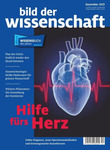 Bild der Wissenschaft – Dezember 2021 Cover