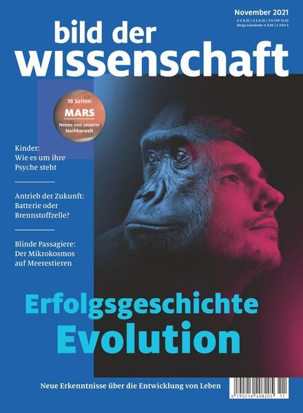 Bild der Wissenschaft – November 2021 Cover